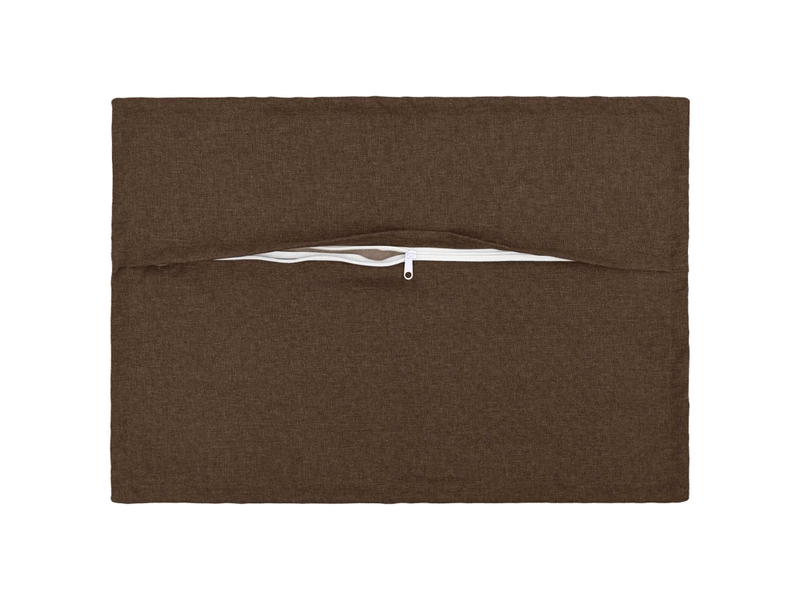  Lot de 6 housses de coussin houten marron 50 x 75 cm cf49994  - Conforama C