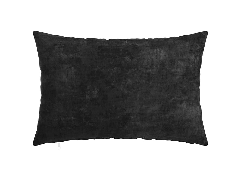  Lot de 6 housses de coussin heerlen anthracite 30 x 50 cm cf49574  - Conforama C