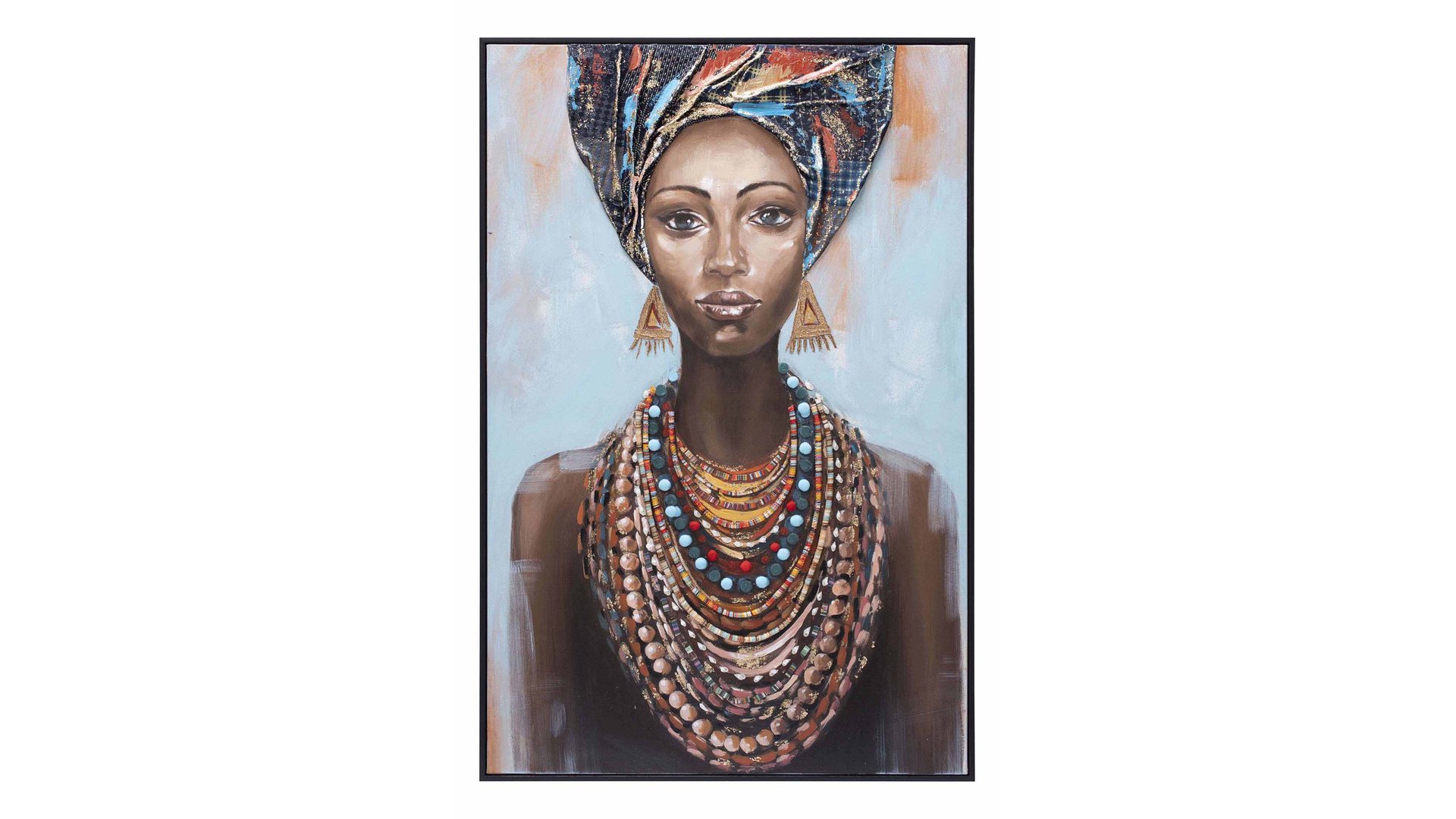 CONFORAMA Image encadrée éthnique 60x90 cm IMANY