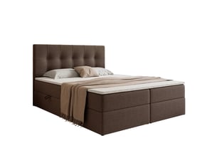 Lit coffre 160x200 cm IDOHOME VENUS coloris marron