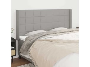 Tete de lit A poser largeur 163 cm <strong></strong> <strong></strong> argenté