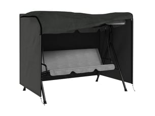 Housse de protection balançoire 3 places 205x124x164 cm – gris foncé – oxford 600d déperlant