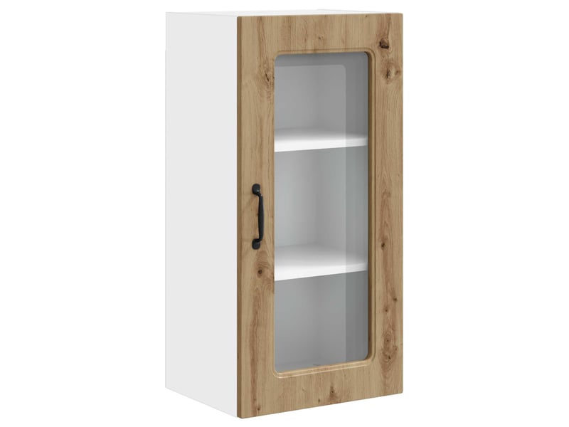  Meuble mural de cuisine | armoire de cuisine 2 pcs chêne artisanal shl3146  - Conforama E