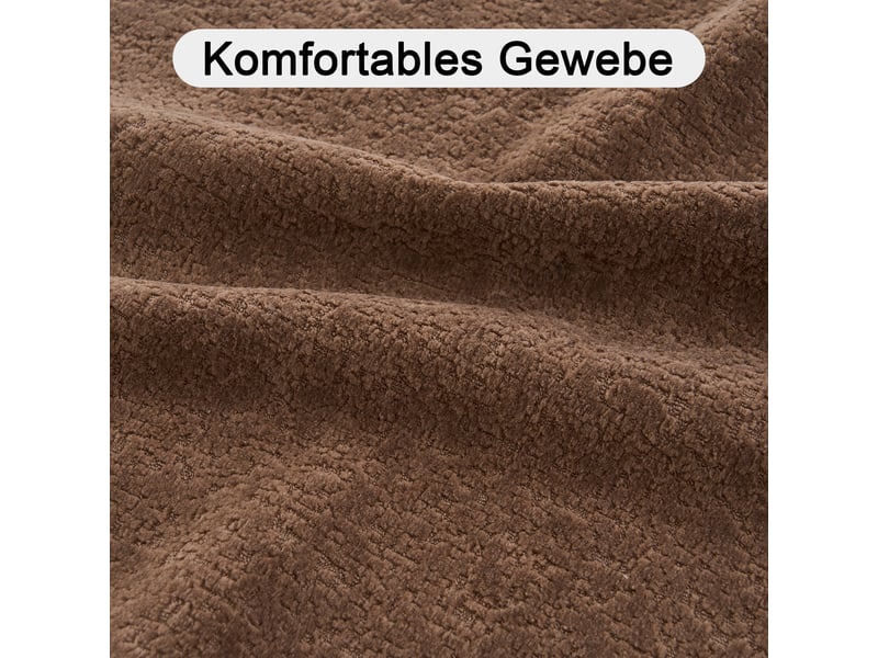 Canapé modulable, canapé de salon — sans montage, sans cadre, style cloud, en tissu chenille - Conforama D