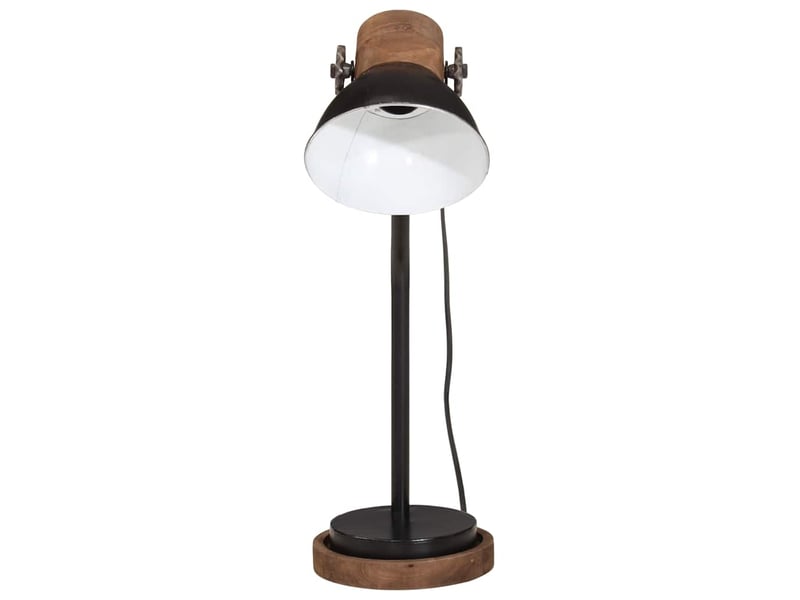  Lampe de bureau 25 w noir 18x18x60 cm e27  - Conforama C
