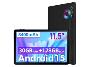 Tablette 11,5 android 15 2k fhd 2000x1200 30 go ram 128 go wi-fi 6