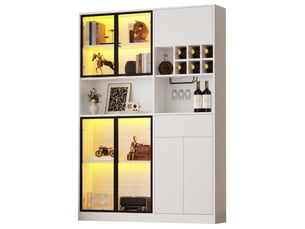 Vitrine coloris blanc <strong>DESVIAE</strong> <strong></strong> - x200 cm