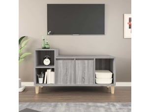 Meuble tv coloris gris 100 cm <strong></strong>  <strong></strong>