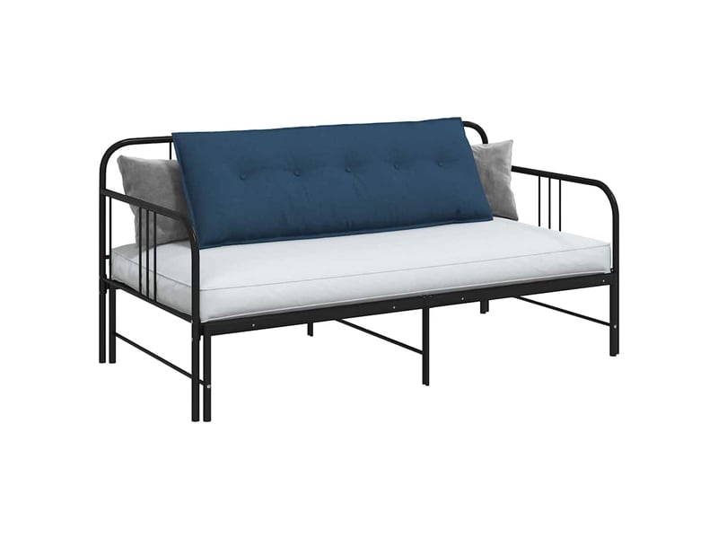  Coussin de dos, coussin de dossier bleu 140 x 19 x 50 cm tissu cf54510  - Conforama C