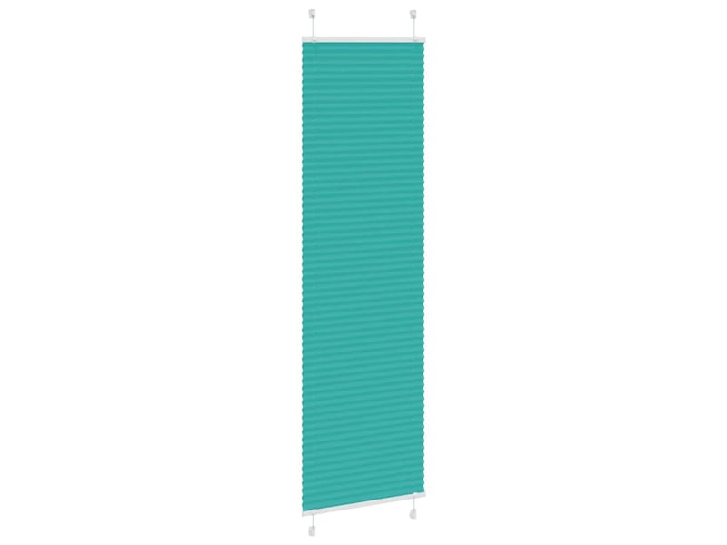  Store plissé, store de fenêtre vert pétrole 65x200 cm largeur du tissu 64,4 cm cf47096  - Conforama C