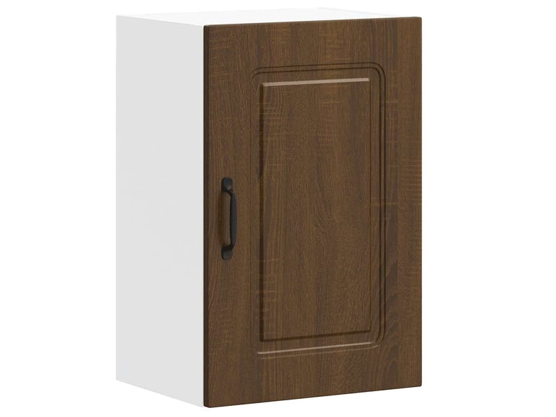  Armoire murale de cuisine kalmar chêne marron bois d'ingénierie shl5324  - Conforama A