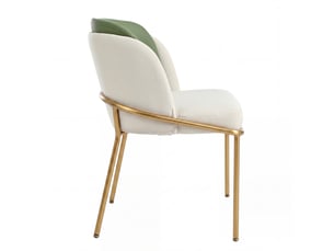 Lot de 4 chaises de salle à manger avec pieds réglables evryae
