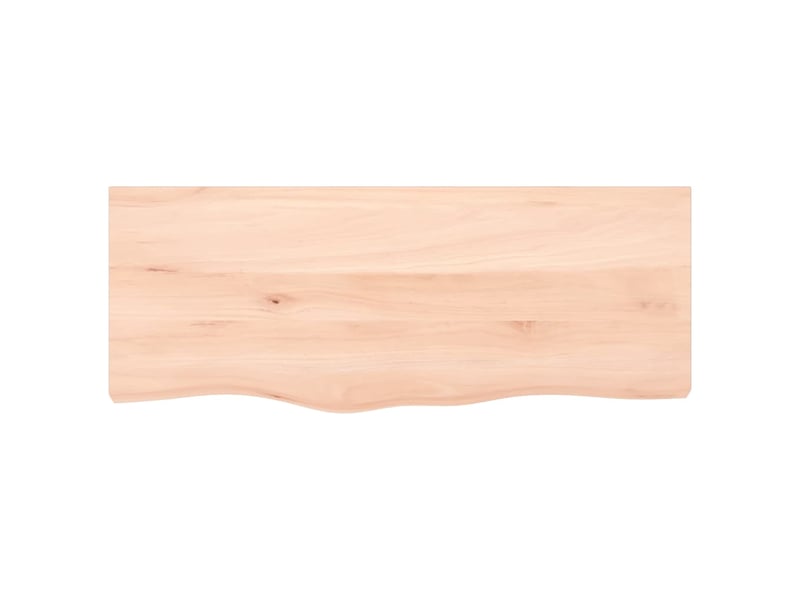  Comptoir de salle de bain, plan de travail 100x40x2 cm bois massif non traité cf65695  - Conforama C
