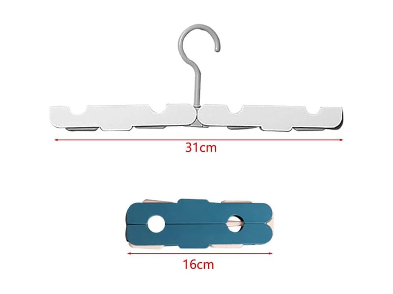  Cintres de pliables voyage 4 pièce cintres de voyage pliables cintres pliables portable cintres portatifs vêtements pour penderie cintre extensibles cintre voyage pour rangement de vêtements  - Conforama B