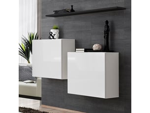 Etagère coloris blanc PARIS PRIX 