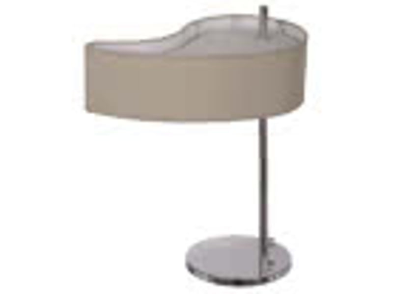  Fabrilamp ying-yang lampe à poser taupe, 1 x e14, 16 x 36 x 36 cm 035871028 - Conforama B