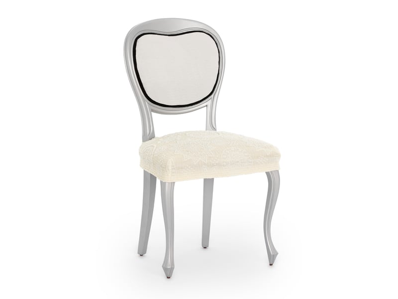 Lot de 2 housses de chaise salsa premium sans dossier  - Conforama A