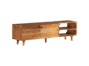 Meuble tv coloris marron 140 cm <strong></strong>  <strong></strong>