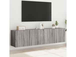 Meuble tv coloris gris  <strong></strong>  <strong></strong>