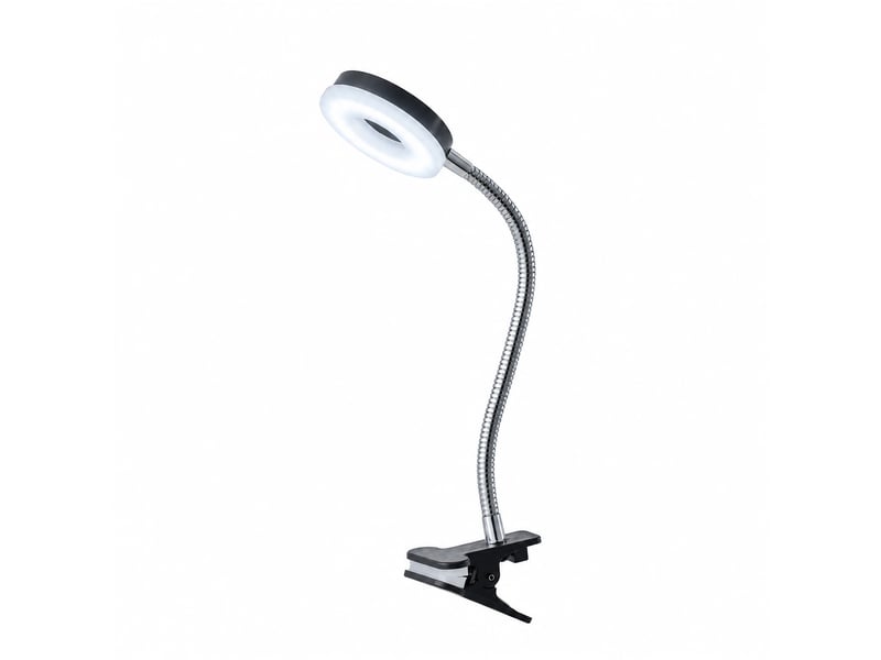  Lampe de bureau Métal 40 cm noir  - Conforama H