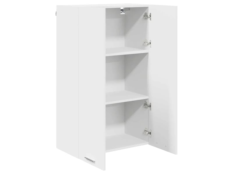  Armoire suspendue design moderne intérieur espace de rangement 60 x 31 x 100 cm en bois d'ingénierie blanc 02_0053393  - Conforama B