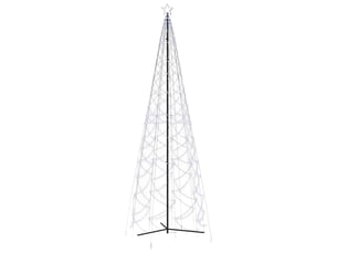 Sapin de noël - arbre de noël cône 1400 led blanc froid 160x500 cm