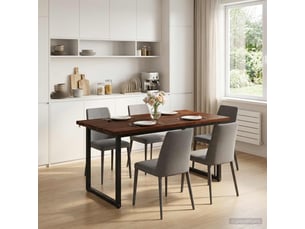 Vidaxl table à manger carrée 160 x 70 x 75 cm bois d'acacia massif