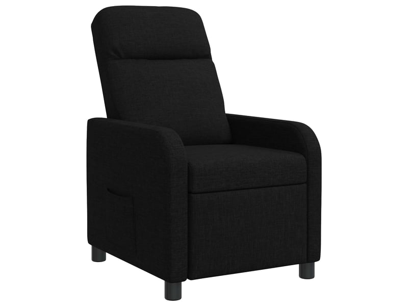  Vidaxl fauteuil inclinable noir tissu  - Conforama A