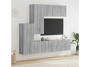 Meuble tv coloris gris 60 cm <strong></strong>  <strong></strong>