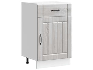 Meuble de rangement, armoire de cuisine lucca sonoma gris bois ingénierie shl5979