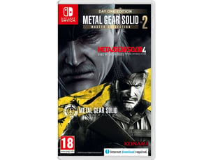 Jeu nintendo switch metal gear solid master collection vol. 2 day one edition version physique