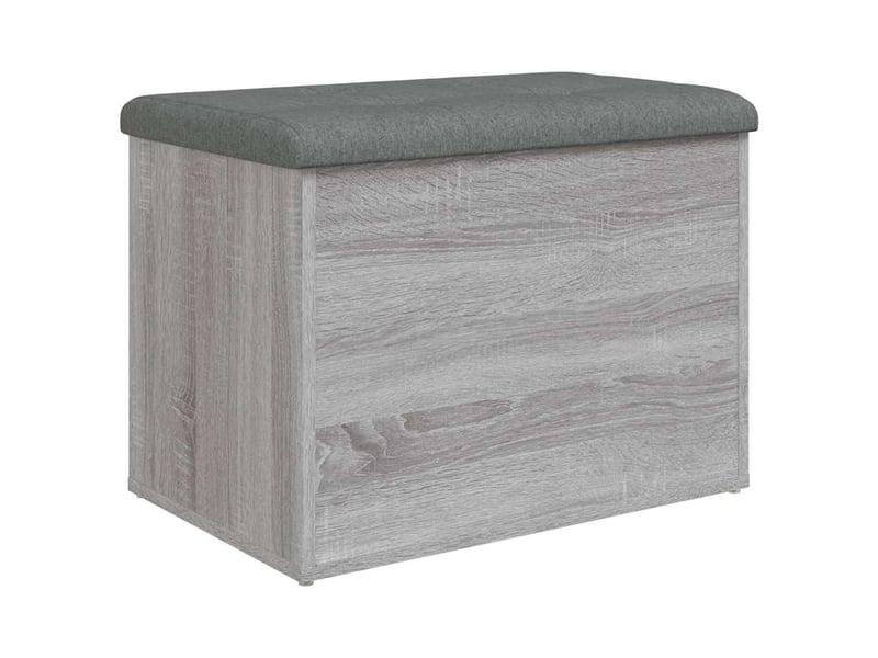  Banc chambre, banc de rangement sonoma gris 62x42x45 cm bois d'ingénierie  - Conforama D