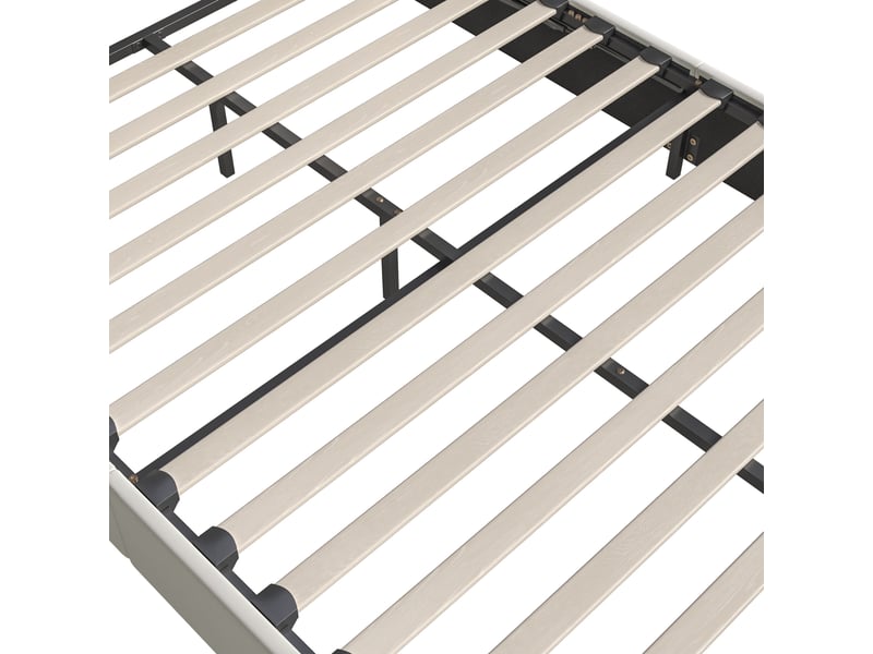 Lit coffre 160x200, lit 2 places avec rangement hydraulique, tête de lit et sommier à lattes, velours beige  - Conforama R