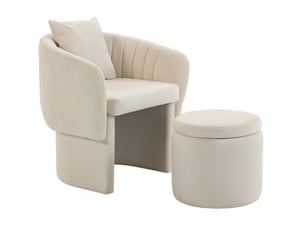 Fauteuil fixe MODFU  Polyester beige vendu A l'unité
