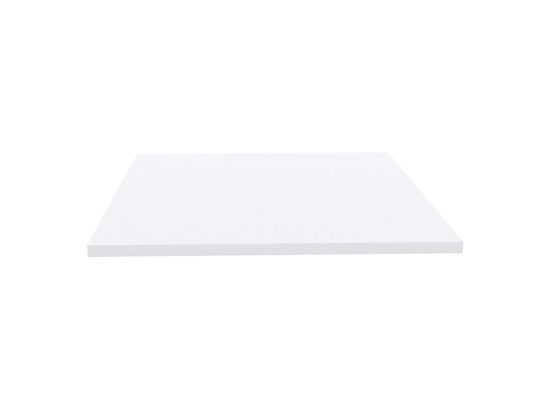  Matelas h3 160 × 200 cm en mousse, déhoussable et lavable, certification oeko-tex, blanc  - Conforama A
