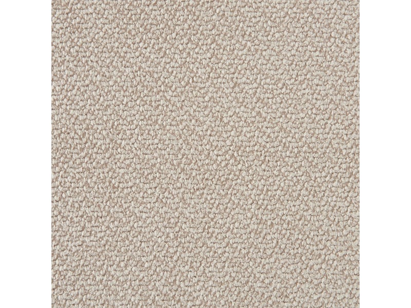  Canapé virgule organique 3 places tissu chenille beige - curv  - Conforama C