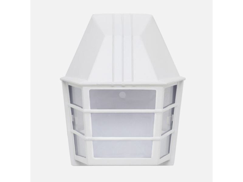 Applique extérieure classique fabrilamp lavanda blanc, 1 x e27, ip23, 23,5 x 19,5 x 11 cm 125161001 - Conforama C