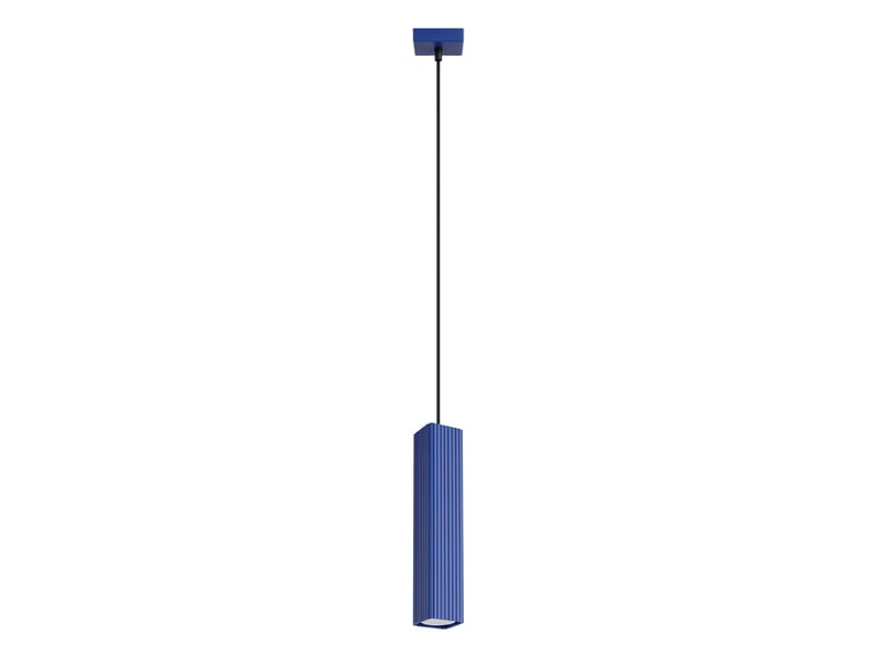  Suspension rayo 1 outremer aluminium moderne 118x8x8cm SL.3211 - Conforama A