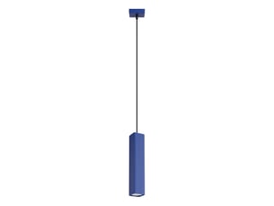 Suspension rayo 1 outremer aluminium moderne 118x8x8cm