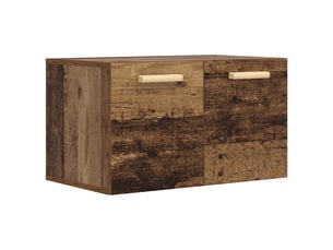 Meuble mural, meuble de rangement salon bois ancien 60 x 36,5 x 35 cm bois d'ingénierie