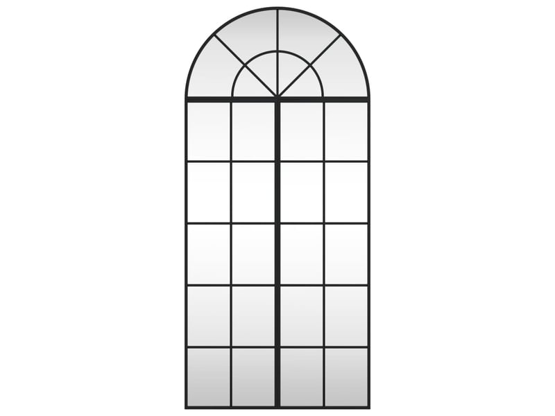  Miroir mural noir 60x130 cm arche fer cf62852  - Conforama C