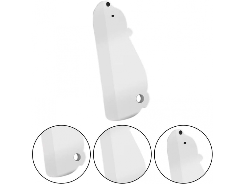  Grattoir de comptoir en silicone, grattoir flexible pour cuvette, grattoir à pour le nettoyage des vitres de salle de bain, pour cuisine, éviers  - Conforama C