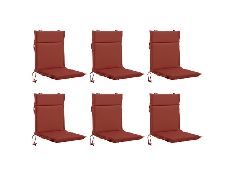  Lot de 6 coussins de chaise à dossier haut gemert cf59376  - Conforama A