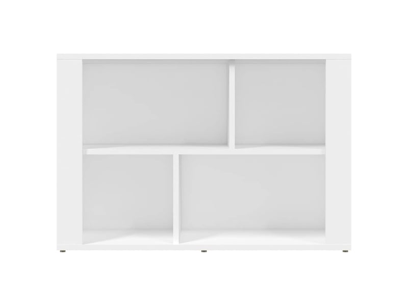  Buffet - bahut - meuble de rangement blanc 80x30x54 cm bois d'ingénierie  - Conforama E