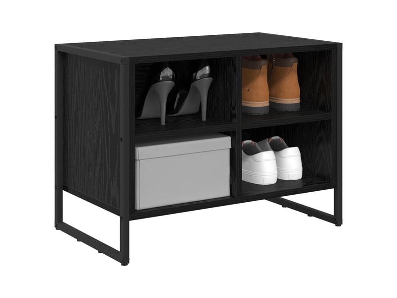  Meuble à chaussure, cabinet à chaussures 60x35x44 cm bois d'ingénierie shl7206  - Conforama C