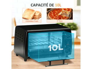 Micro ondes grill <strong></strong> - 10 litre(s)