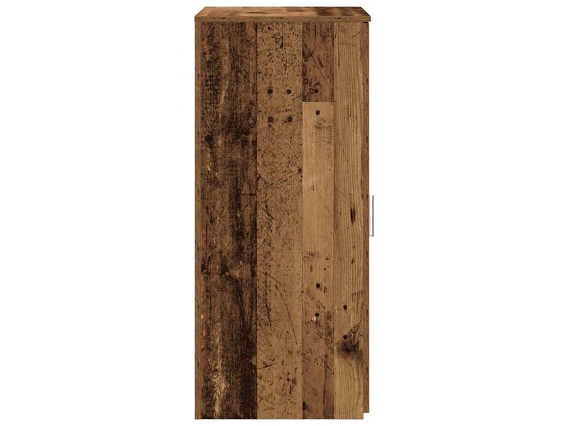  Armoire rangement salon vieux bois 50x45x103,5 cm bois d’ingénierie  - Conforama E
