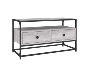 Meuble tv coloris gris 80 cm <strong></strong>  <strong></strong>
