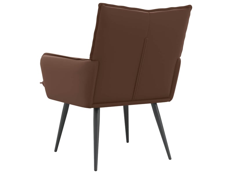  Vidaxl fauteuil marron simili cuir  - Conforama E