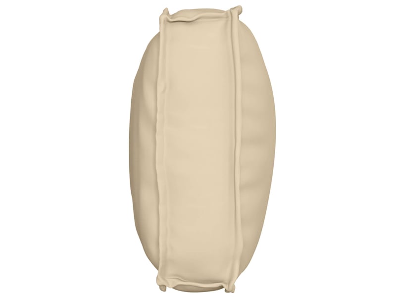  Coussin d'assise, coussin pour chaisecanapé tissu oxford beige 70 x 40 x 12 cm cf56648  - Conforama D